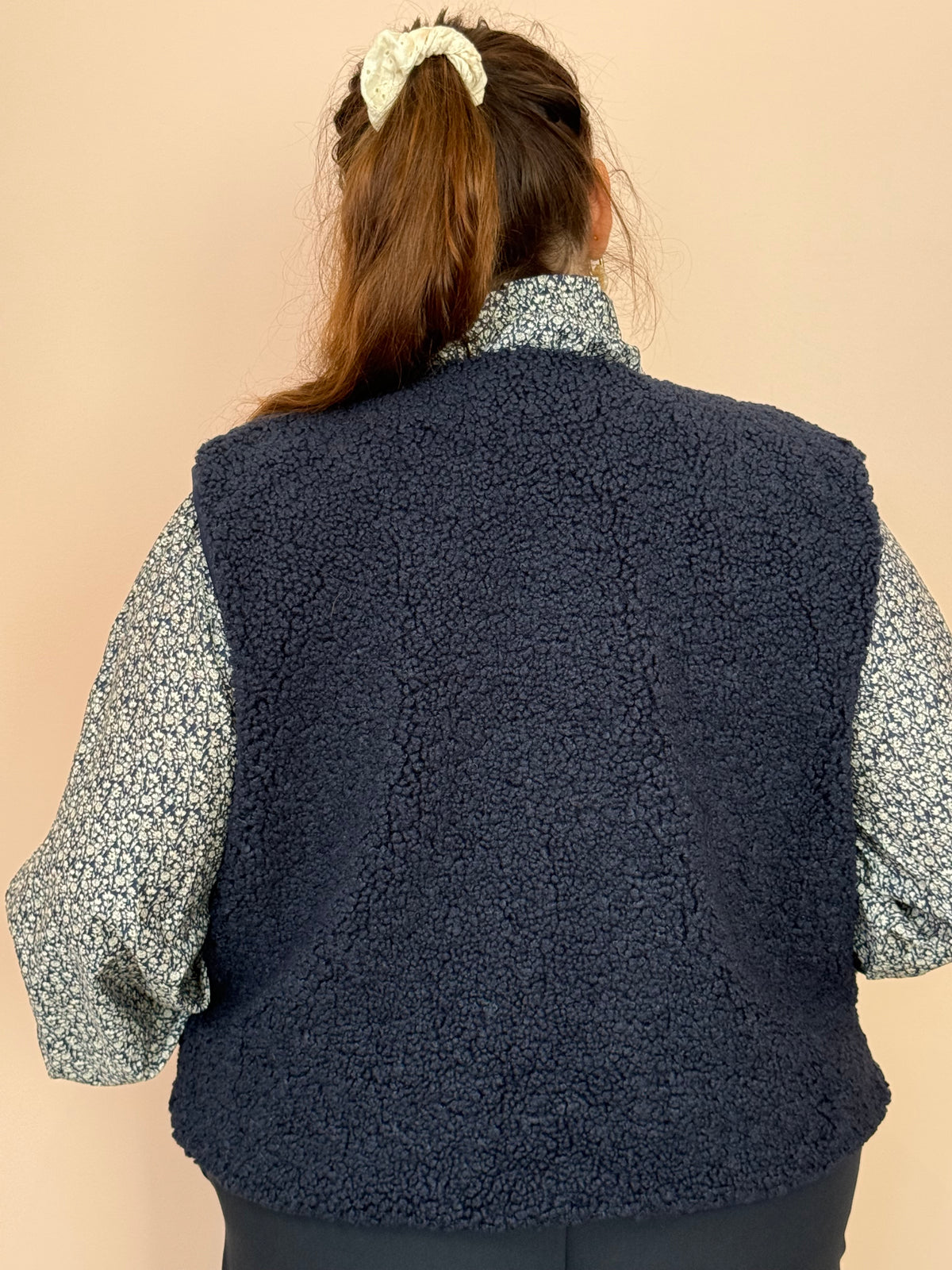Gilet sans manches marine