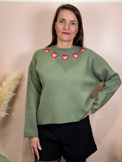 Pull cœur ❤️
