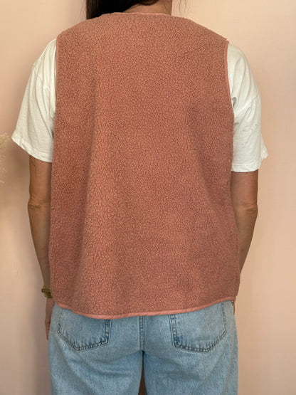 Veste sans manches Rose