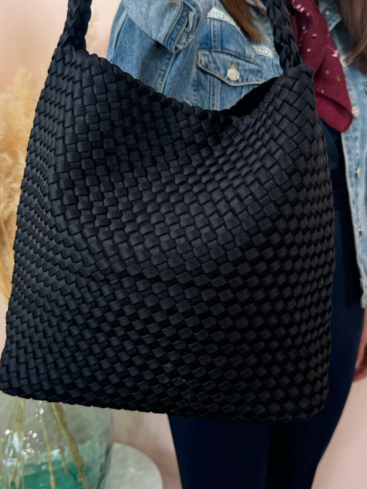 Sac à main tressé