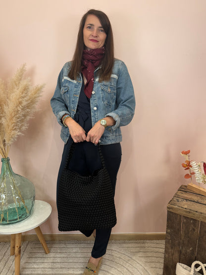 Sac à main tressé