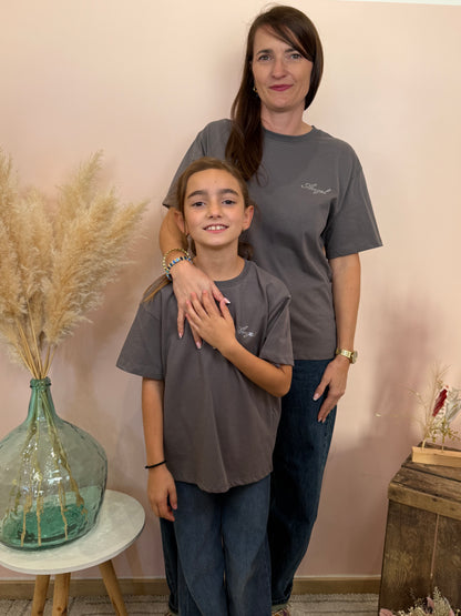 T-shirt Angel gris
