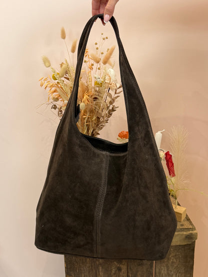 Sac en cuir marron