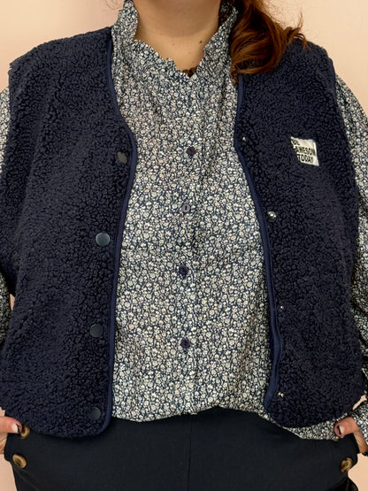 Gilet sans manches marine
