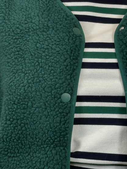 Gilet sans manches vert sapin