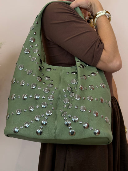 Sac clou vert