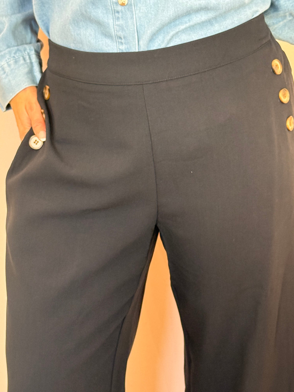 Pantalon à ponts curvy