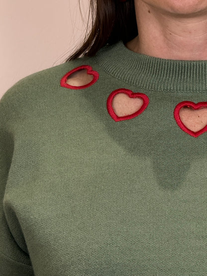 Pull cœur ❤️