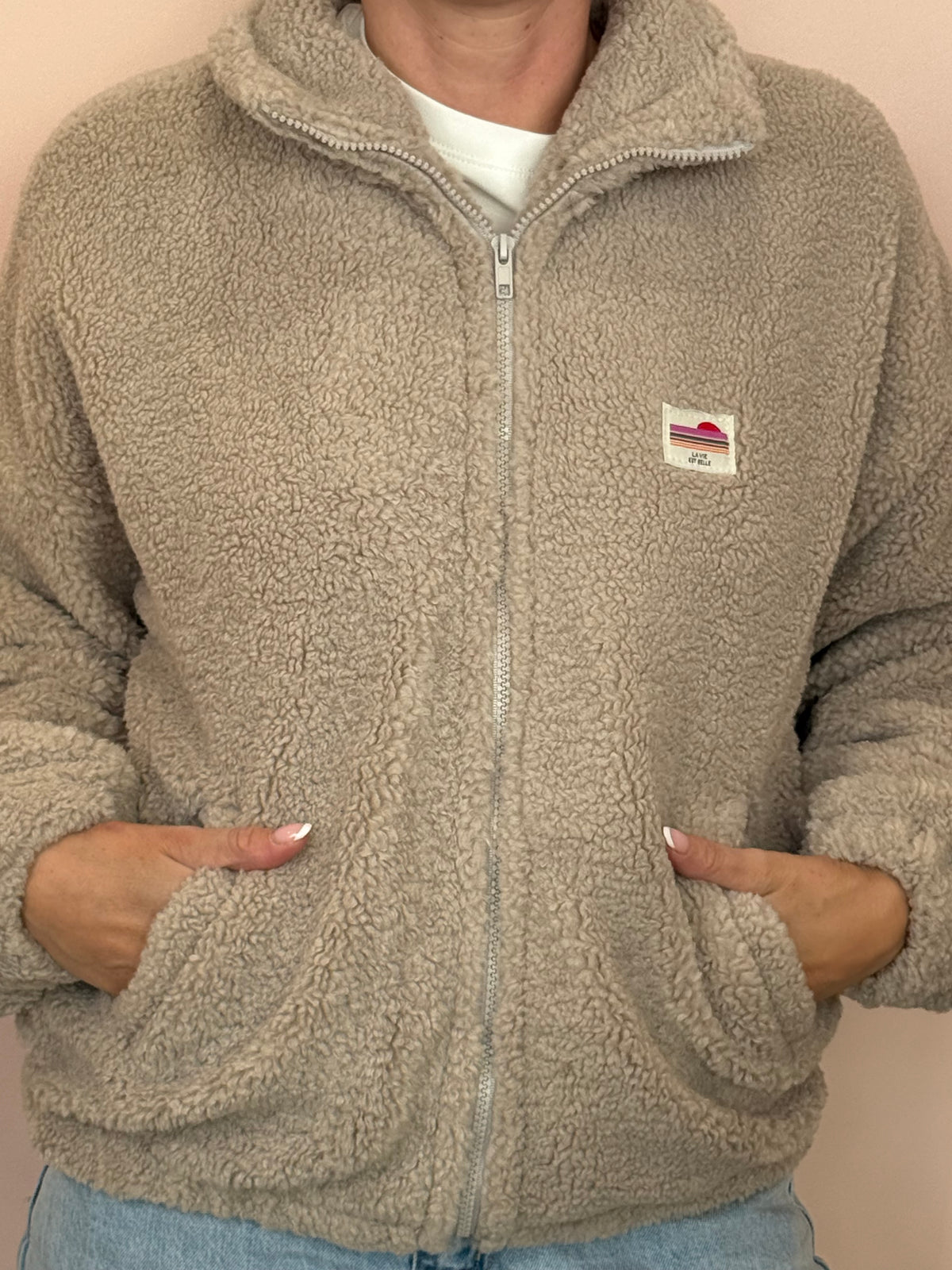 Polaire taupe