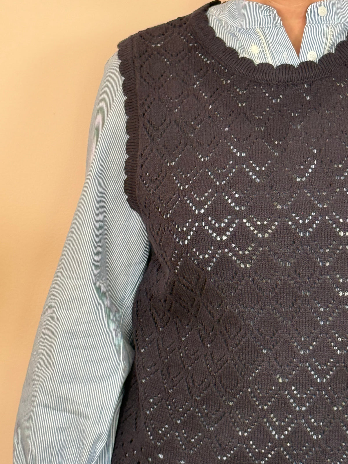 Pull sans manches Doriane