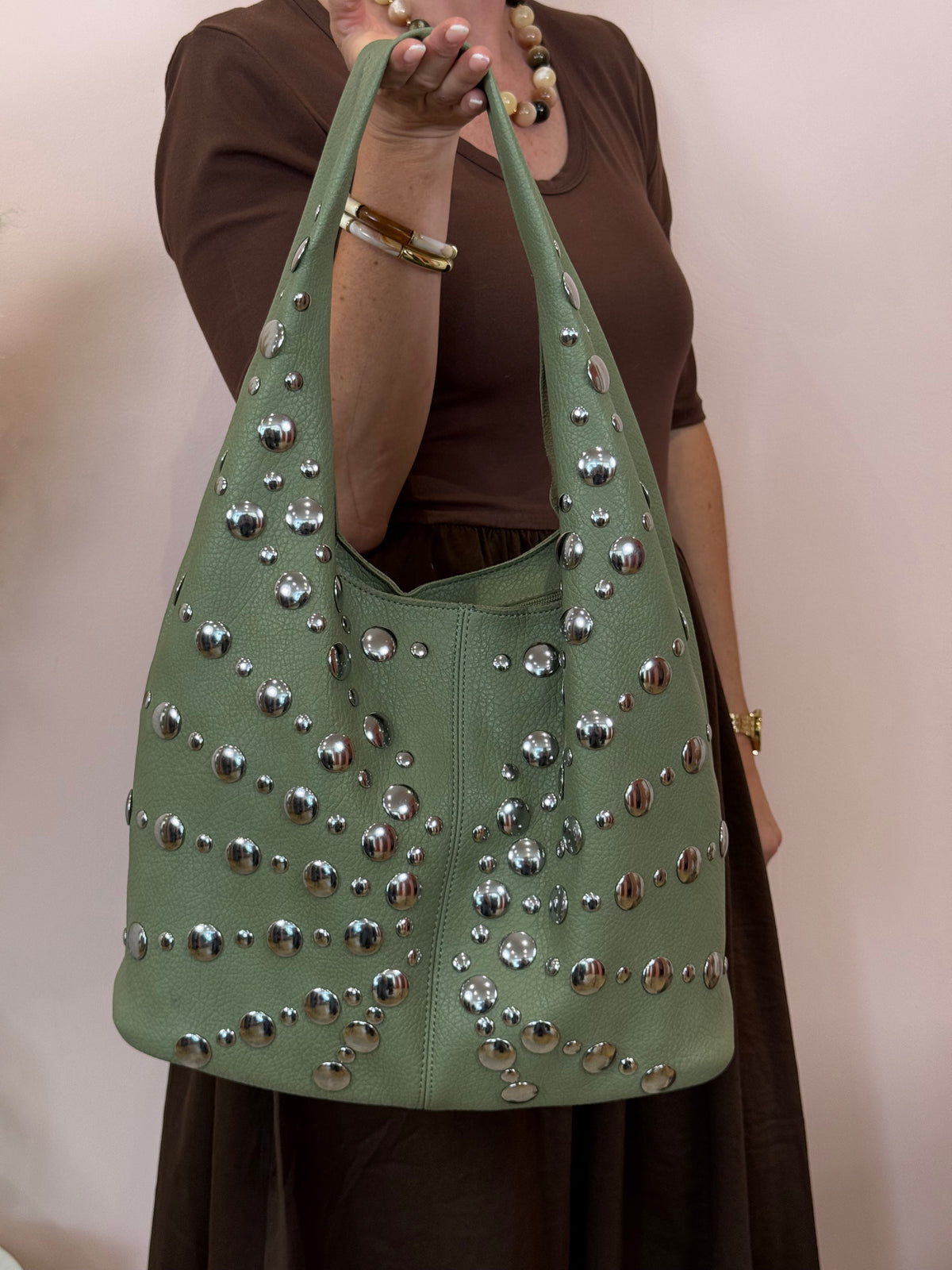 Sac clou vert