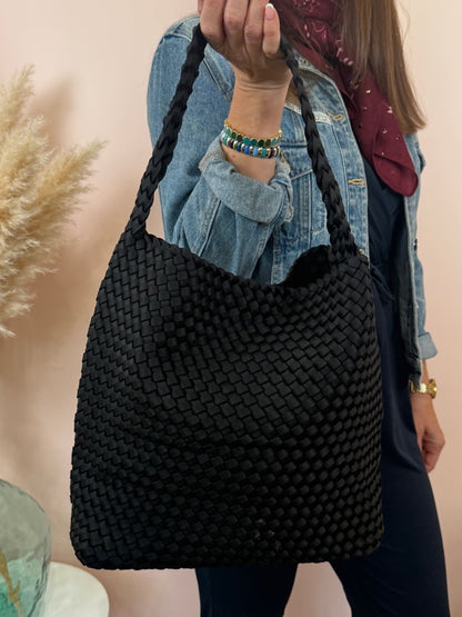 Sac à main tressé