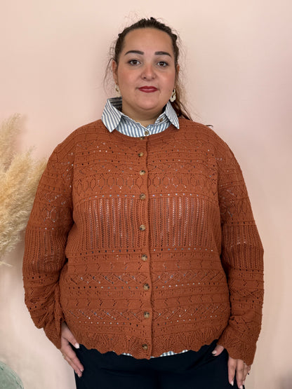 Gilet Camel Curvy