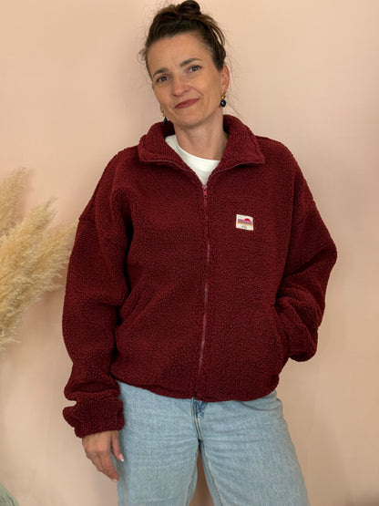 Polaire bordeaux