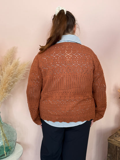 Gilet Camel Curvy