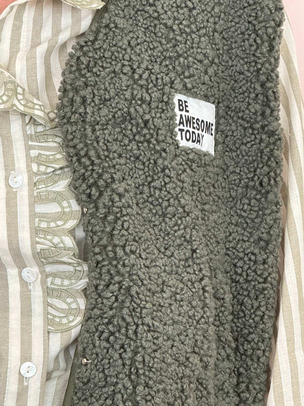 Gilet sans manches kaki