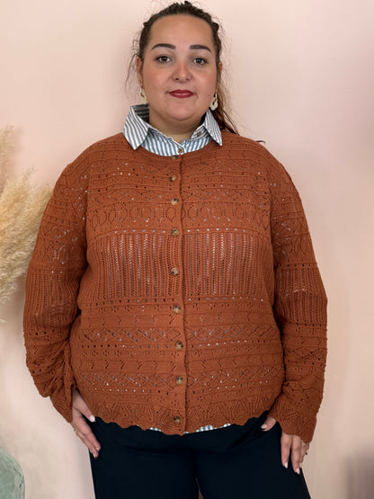 Gilet Camel Curvy