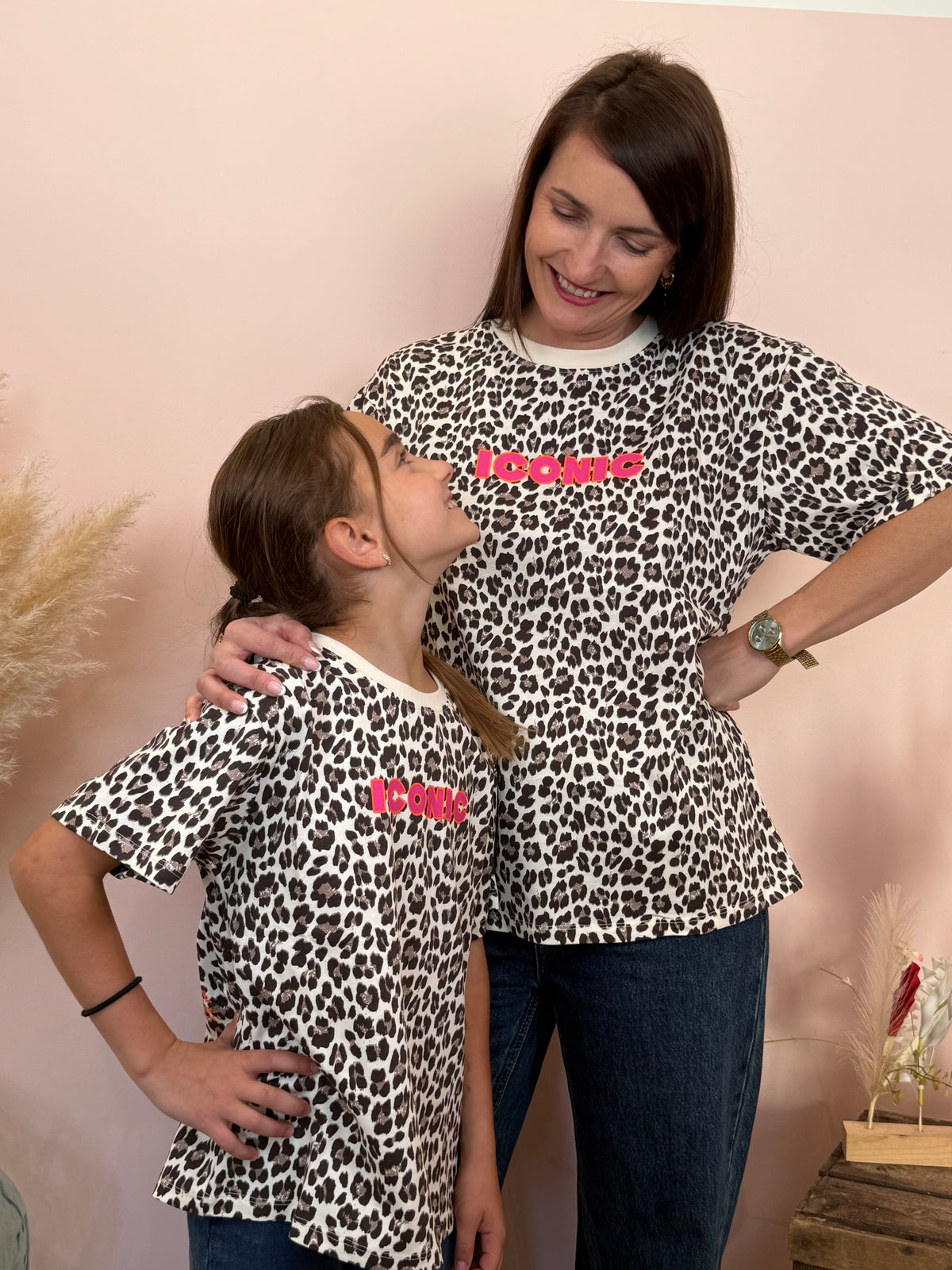 t-shirt Iconic léopard