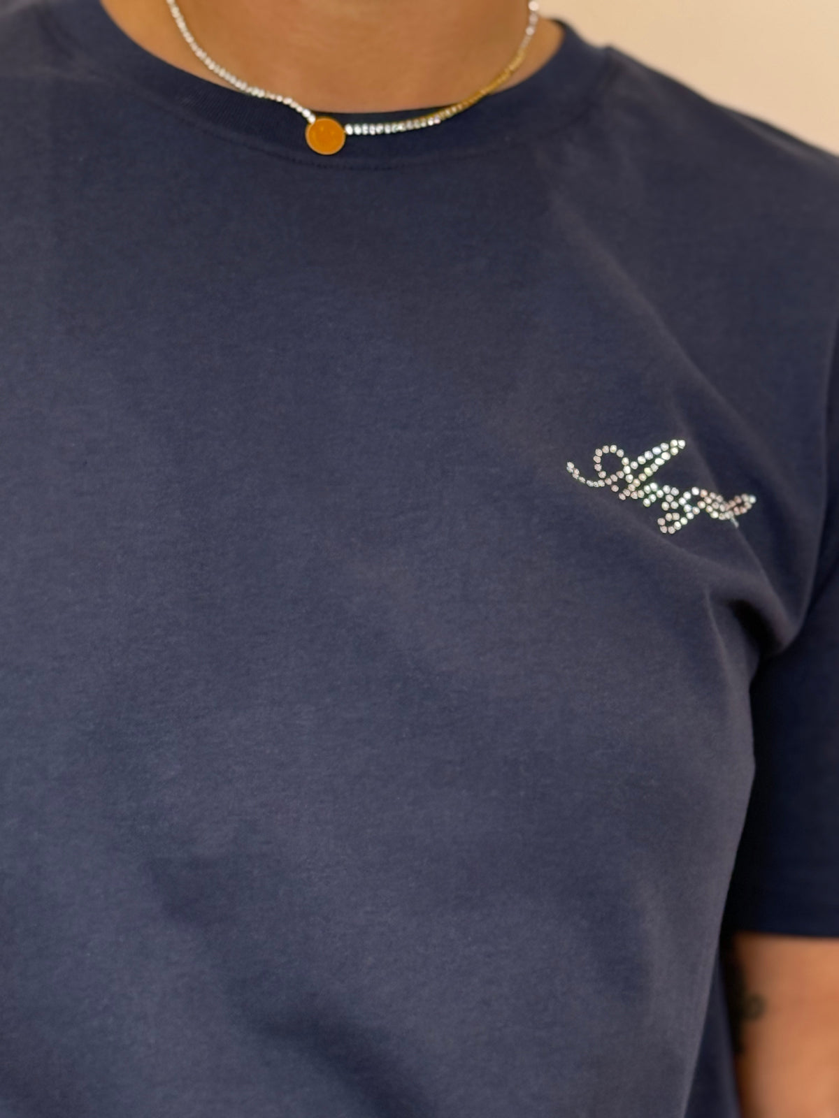 T-shirt Angel bleu