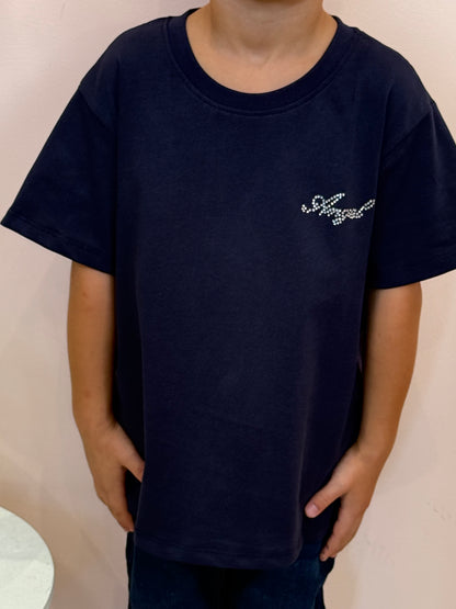 T-shirt Angel bleu