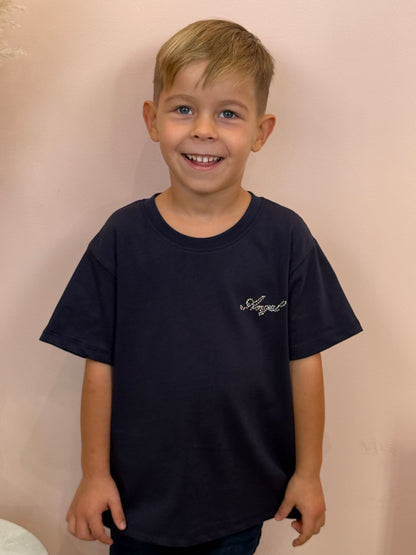 T-shirt Angel bleu