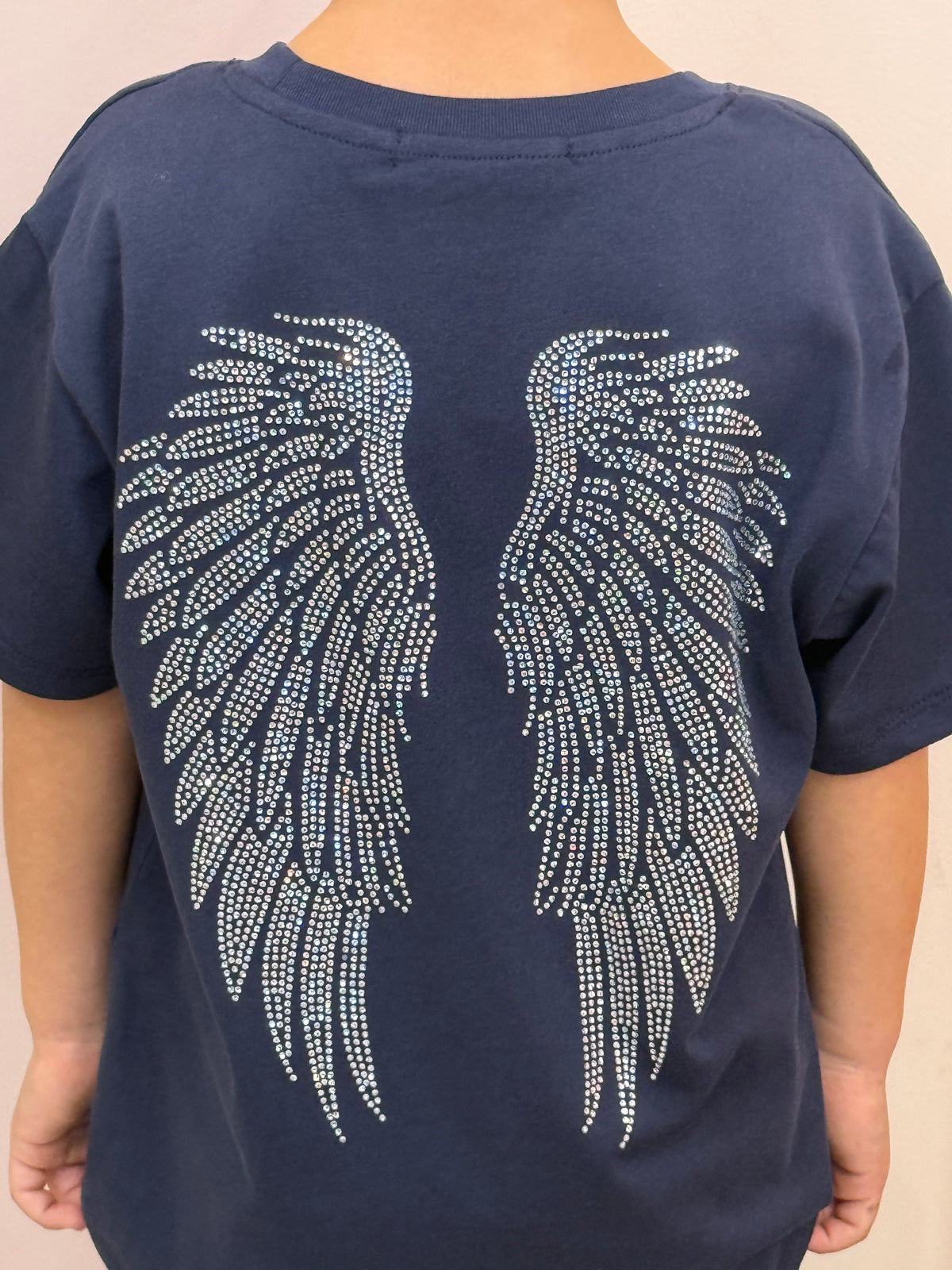 T-shirt Angel bleu