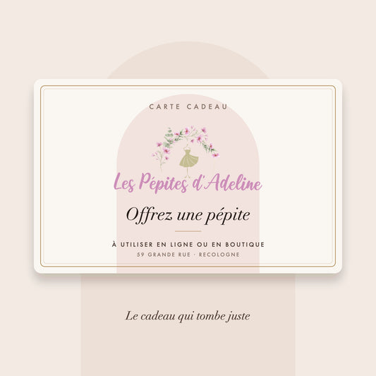 Carte cadeau