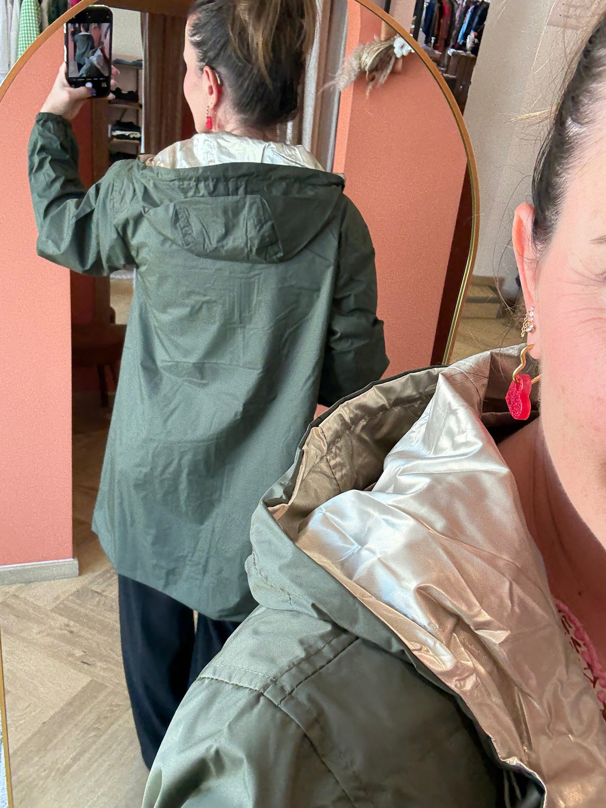 Parka Imperméable mi-longue
