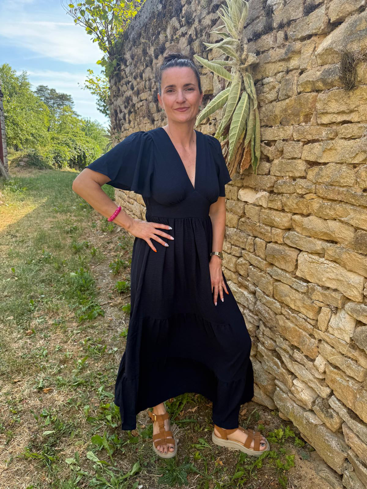 Robe bleu marine