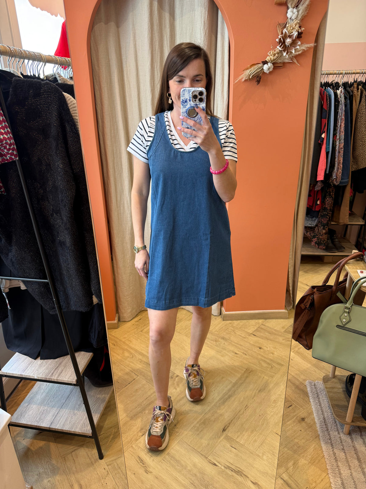 Robe en jeans