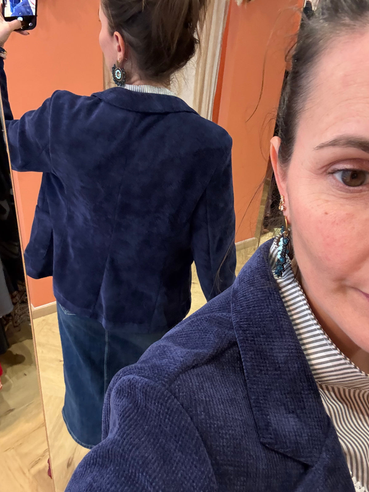 Veste velours
