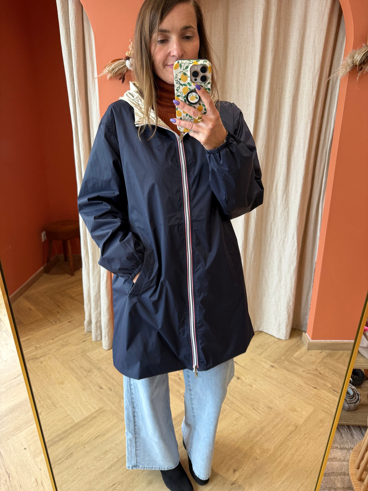 Parka Imperméable mi-longue