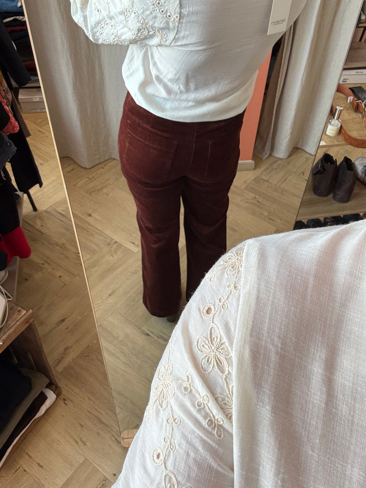 Pantalon velours Victorine