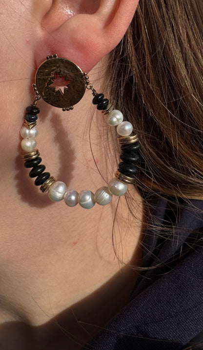 Boucles d’oreilles perles