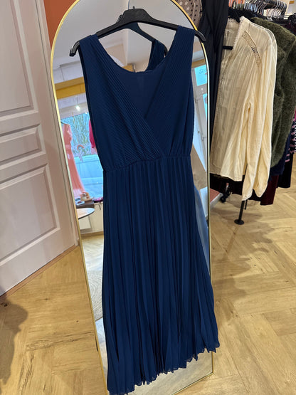 Robe cérémonie plissée