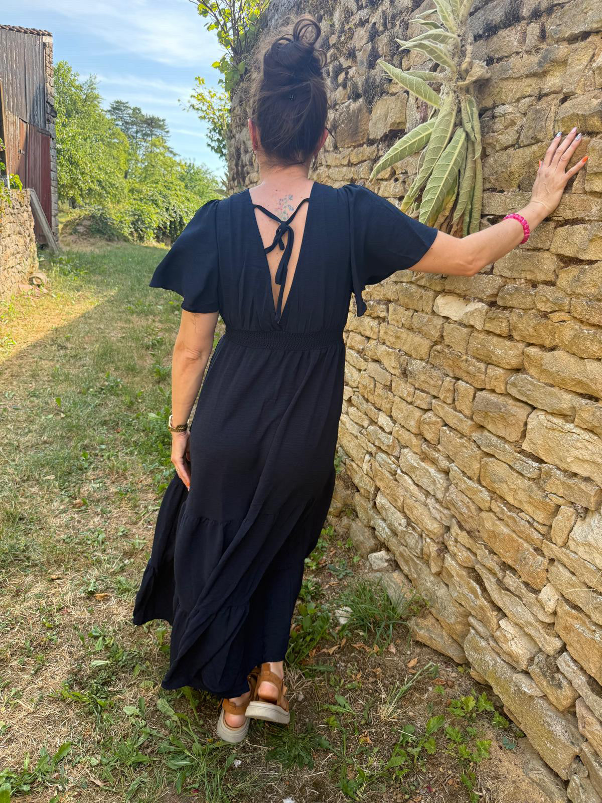 Robe bleu marine