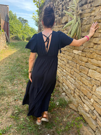 Robe bleu marine