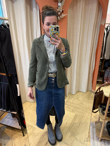 Veste velours