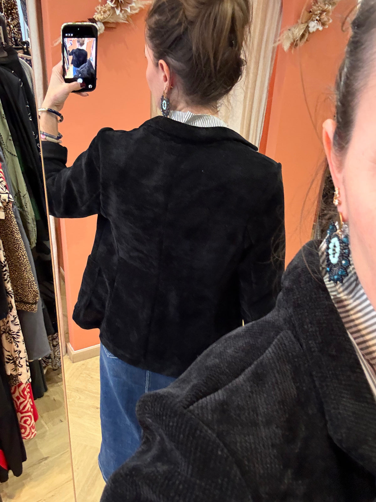 Veste velours
