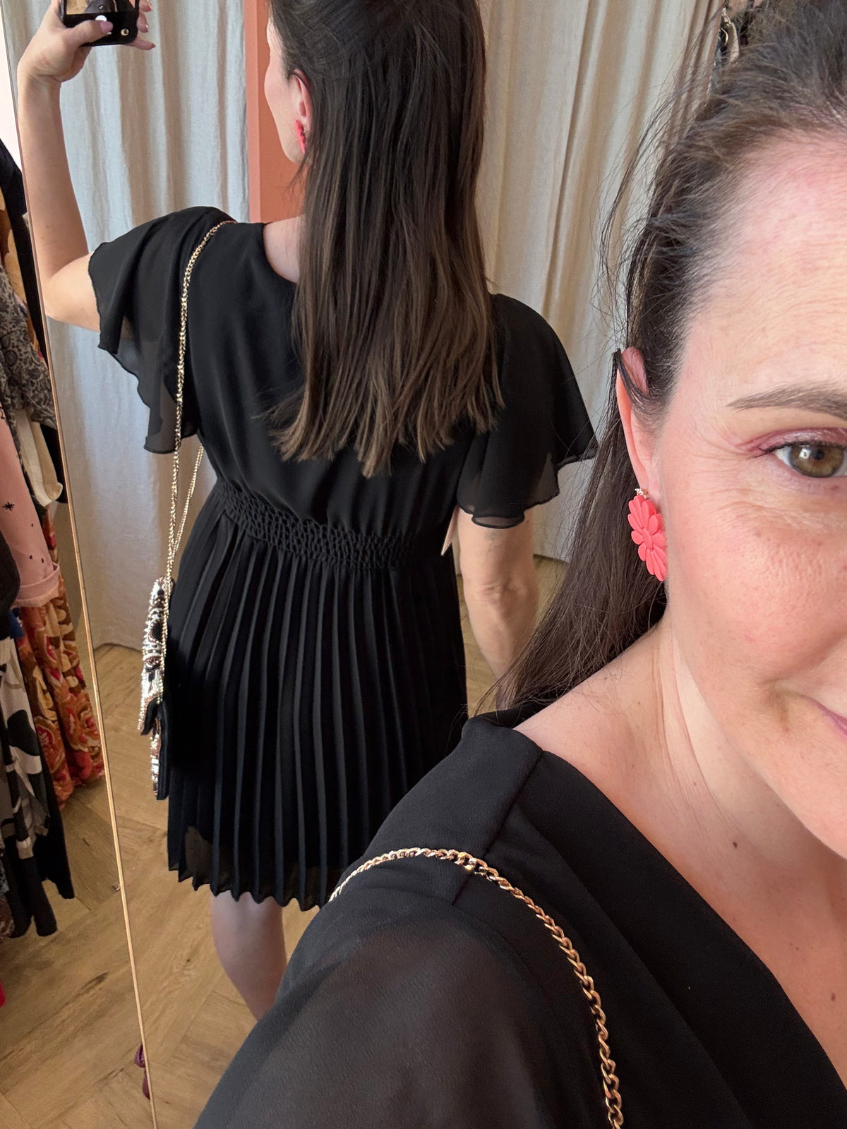 Robe courte noire