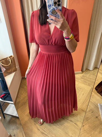 Robe vieux rose