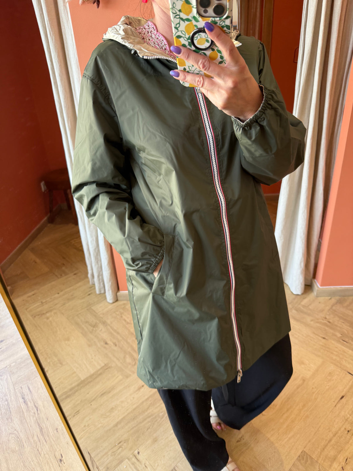 Parka Imperméable mi-longue