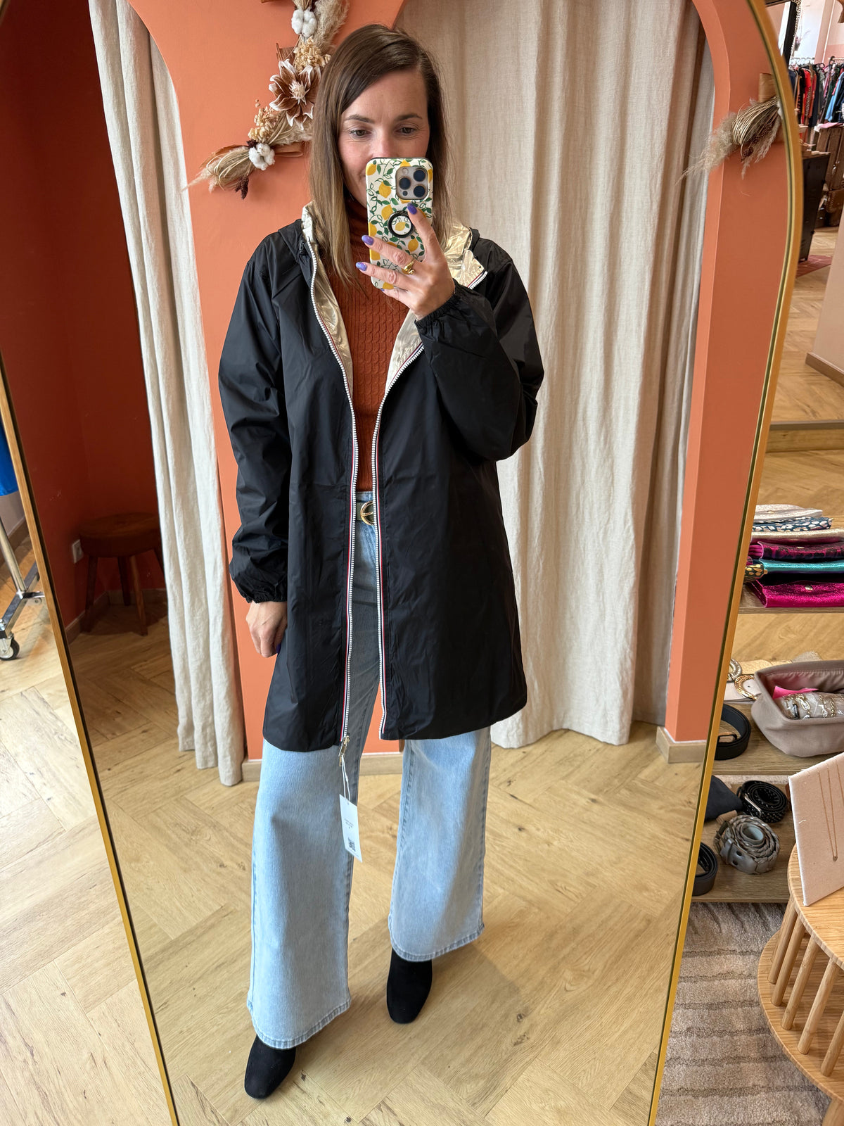 Parka Imperméable mi-longue