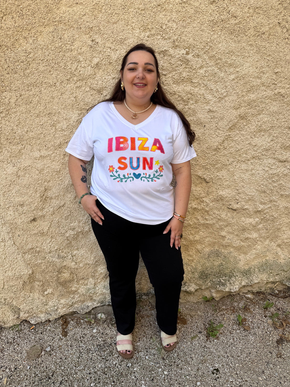 T-shirt Ibiza sun