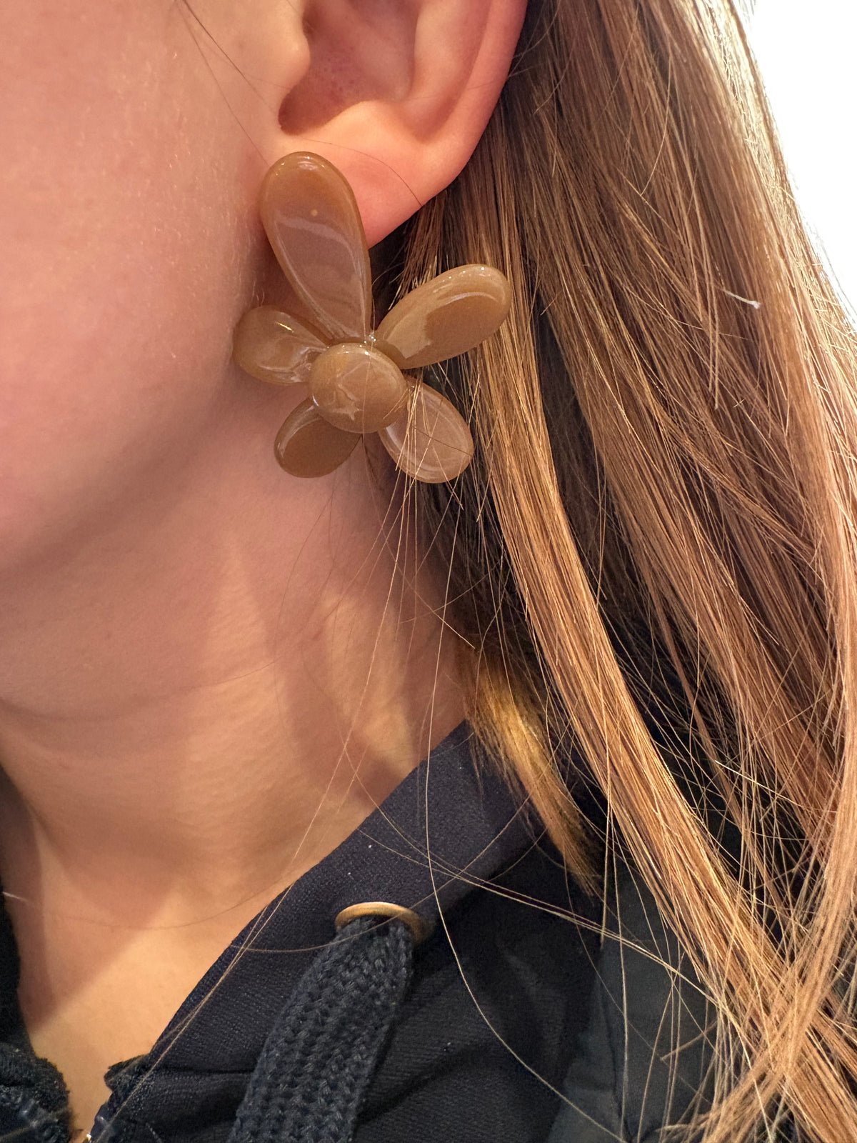 Boucles d’oreilles fleurs