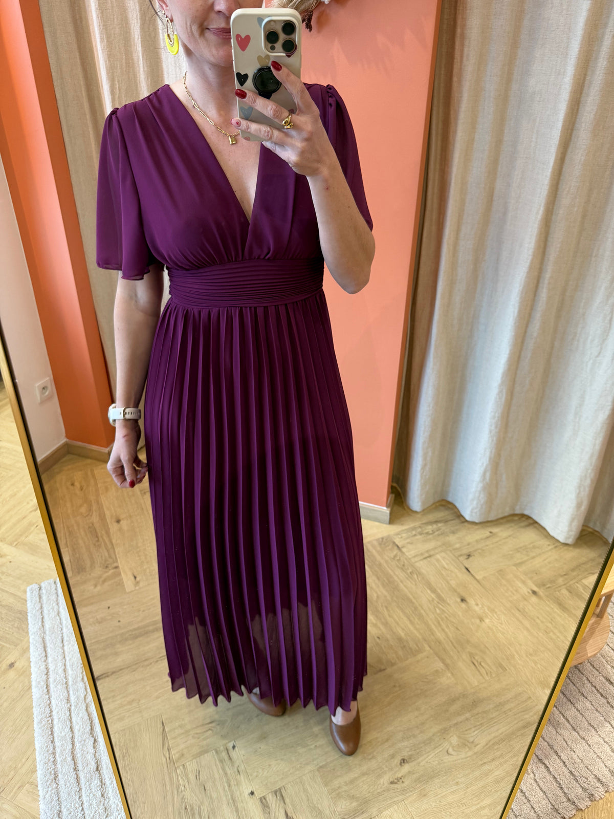 Robe Cérémonie prune