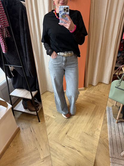 Jeans gris clair