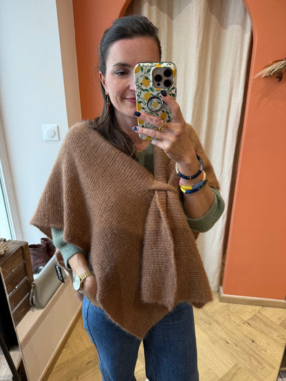 Poncho écharpe