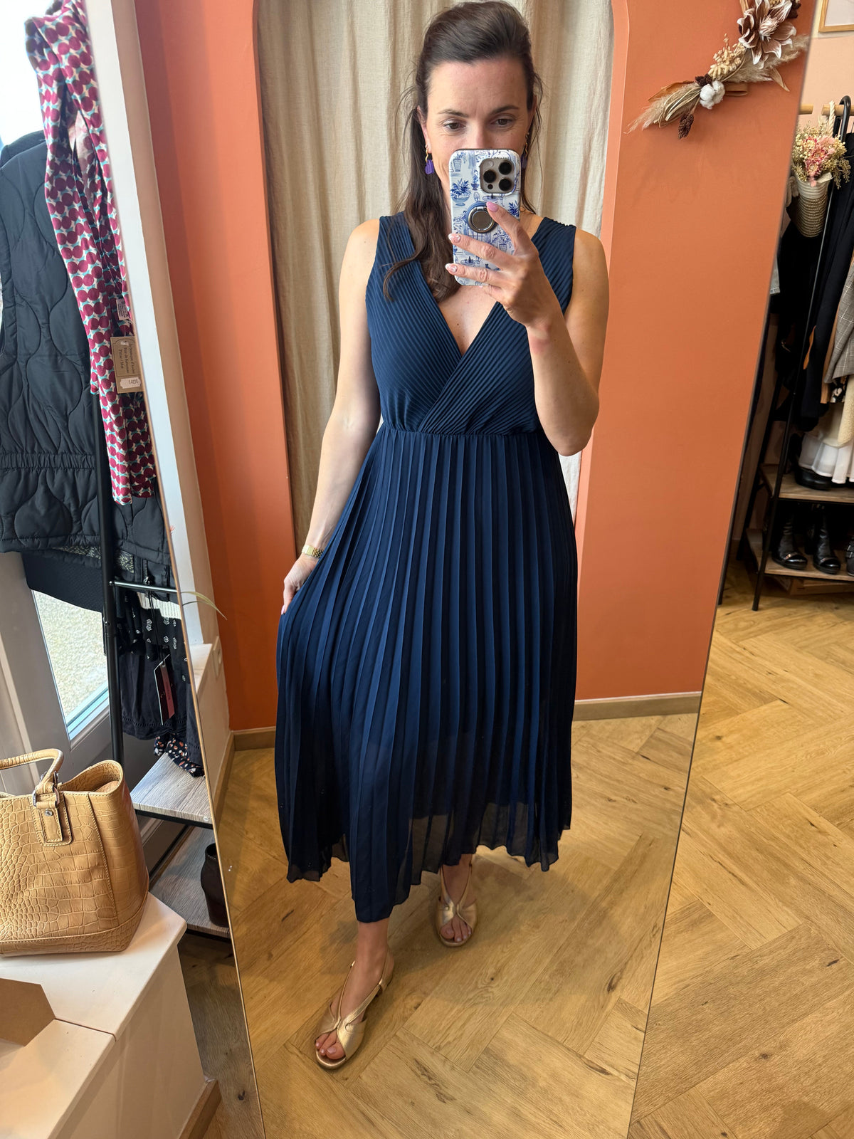 Robe cérémonie marine