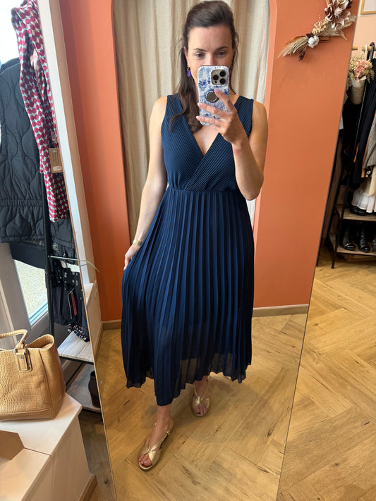 Robe cérémonie marine